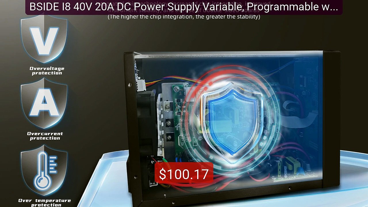 BSIDE I8 40V 20A DC Power Supply Variable, Programmable wit... -- Top Pick 2026 | Unbeatable Price!