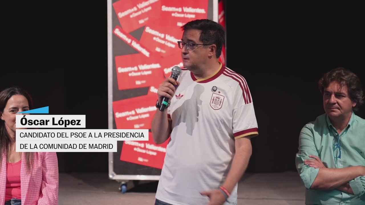 Óscar López es el candidato del PSOE a la presidencia de la Comunidad de Madrid