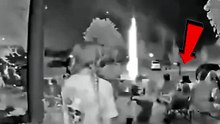 Doorbell Camera Catches CRAZY Firework Explosion!