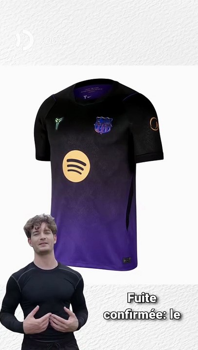 Fuite du maillot extérieur du FC Barcelone 2026-2027
