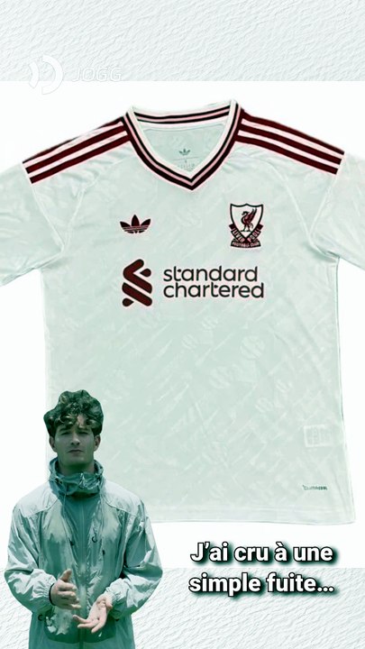 Fuite du maillot extérieur du Liverpool 2026-2027