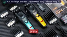 VGR New High end Hair Clipper Metal Body Titanium Alloy Sha... -- Top Pick 2026 | Unbeatable Price!