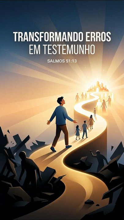 Transformando Erros em Testemunho - Oração com base no Salmo 51.13