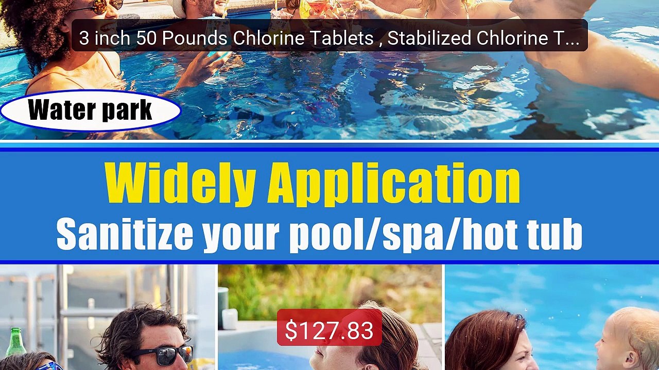 3 inch 50 Pounds Chlorine Tablets , Stabilized Chlorine Table... -- Amazing Value 2026 | Must Have!