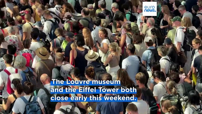Eiffel Tower and other Paris landmarks to close early as another heatwave sweeps France