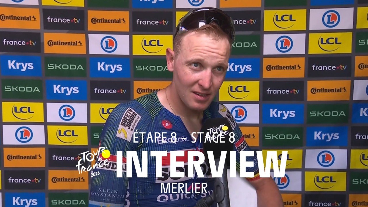 Tour de France 2026 - Merlier Stage 8 Post-race interview