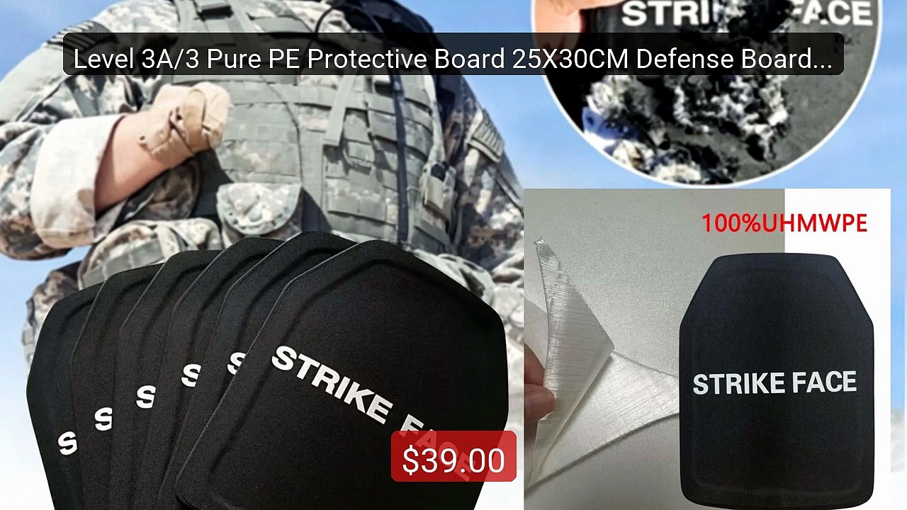 Level 3A/3 Pure PE Protective Board 25X30CM Defense Board Tact... -- Best Buy 2026 | Great Quality!