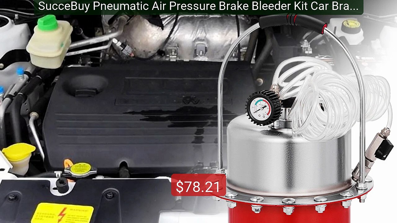 SucceBuy Pneumatic Air Pressure Brake Bleeder Kit Car Brake... -- Top Pick 2026 | Unbeatable Price!