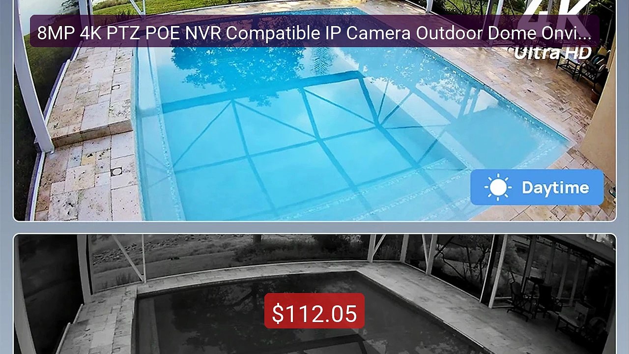 8MP 4K PTZ POE NVR Compatible IP Camera Outdoor Dome Onvif POE 12X... -- Best Deal 2026 | Shop Now!