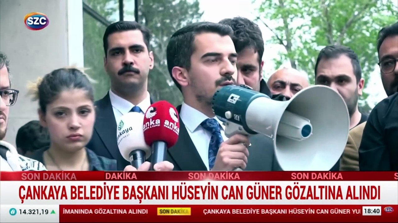Çankaya Belediye Başkanı Hüseyin Güner gözaltına alındı