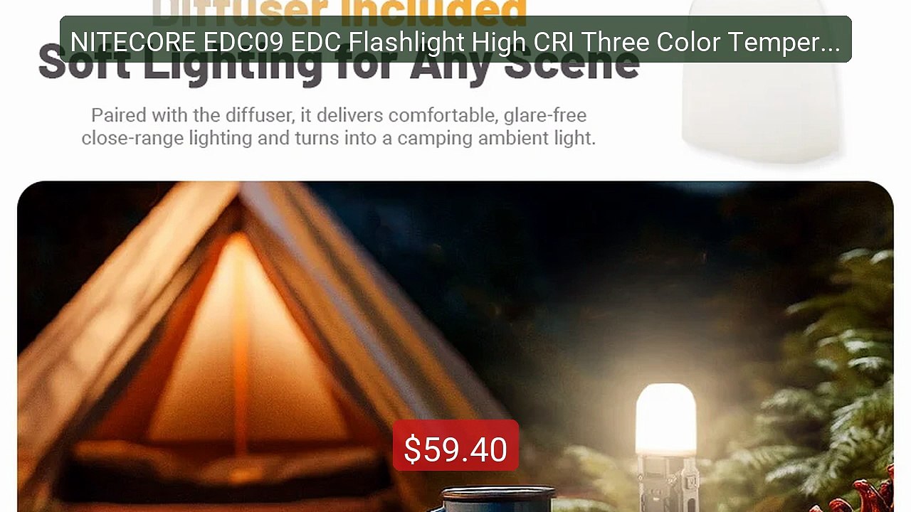 NITECORE EDC09 EDC Flashlight High CRI Three Color Temperatures 10... -- Best Deal 2026 | Shop Now!