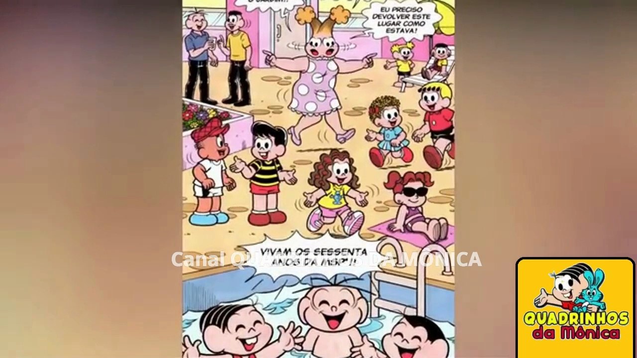 A TURMA FOI MORAR NO CONDOMINIO I QUADRINHOS DA TURMA DA MÔNICA