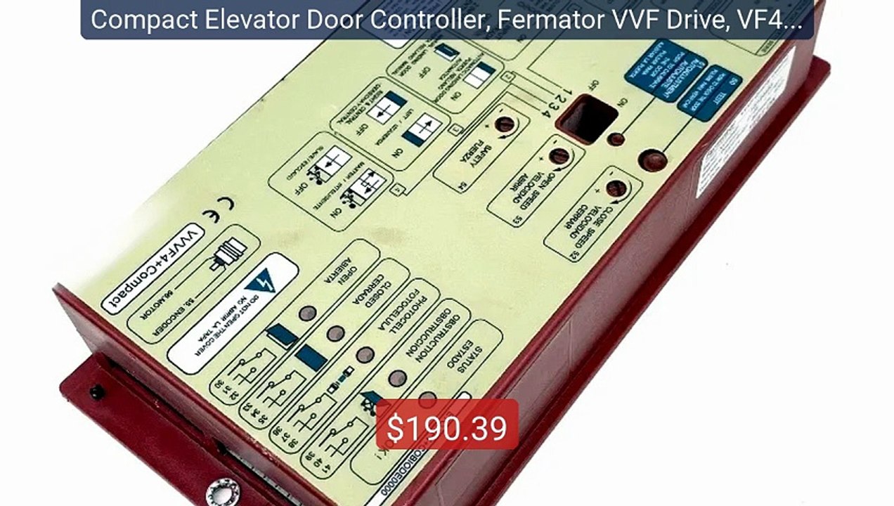 Compact Elevator Door Controller, Fermator VVF Drive, VF4 +, V... -- Best Buy 2026 | Great Quality!