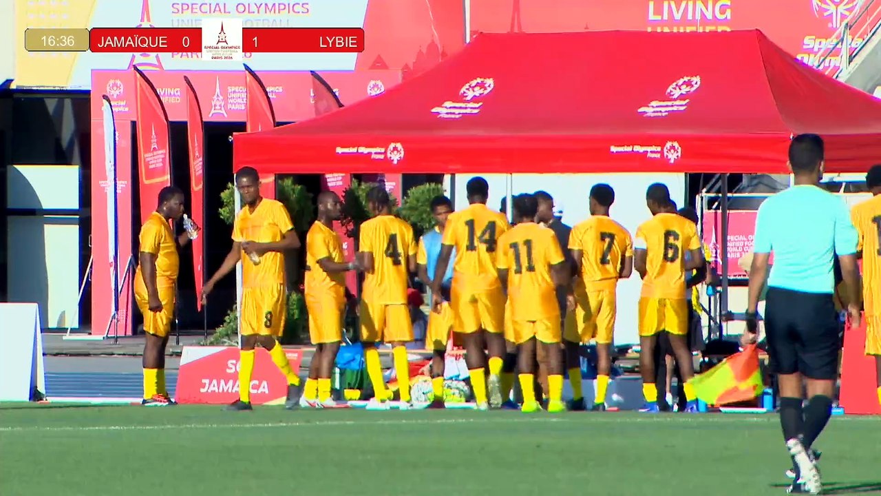 Finale hommes - Jamaïque - Libye - Special Olympics - Coupe du Monde de football unifié