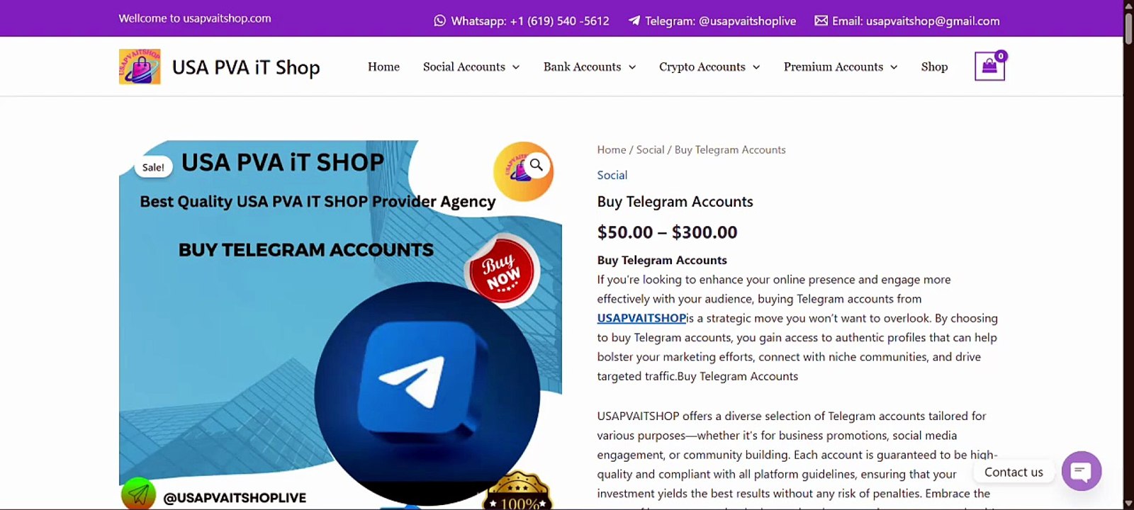 Top 9 Sites to Buy- Telegram- Accounts- Securely -