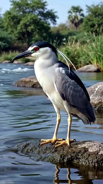 Black-crowned Night Heron of India | Real Wildlife Documentary film