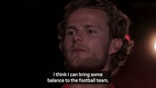 Hjulmand excited to bring balance and leadership to Atletico Madrid