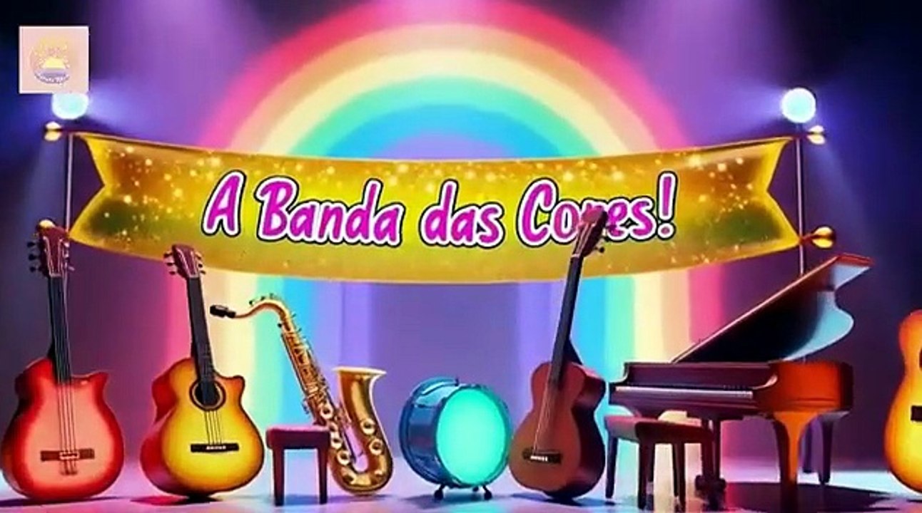Ensine Cores Fácil! 🎨 Música Educativa Infantil 🎶