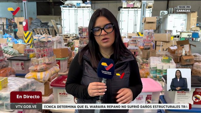 Almacenadora Caracas garantiza la distribución de insumos a campamentos transitorios