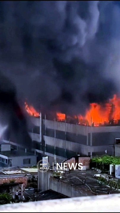 China Shoe Hub Tragedy 28 K!lled in Factory Blaze #chinanews #shorts