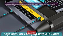800000 RPM Brushless 10000mAh Motor Electric Air Blower  High... -- Amazing Value 2026 | Must Have!