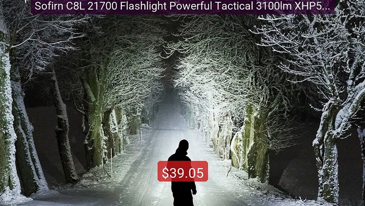 Sofirn C8L 21700 Flashlight Powerful Tactical 3100lm XHP50D HI LED... -- Best Deal 2026 | Shop Now!