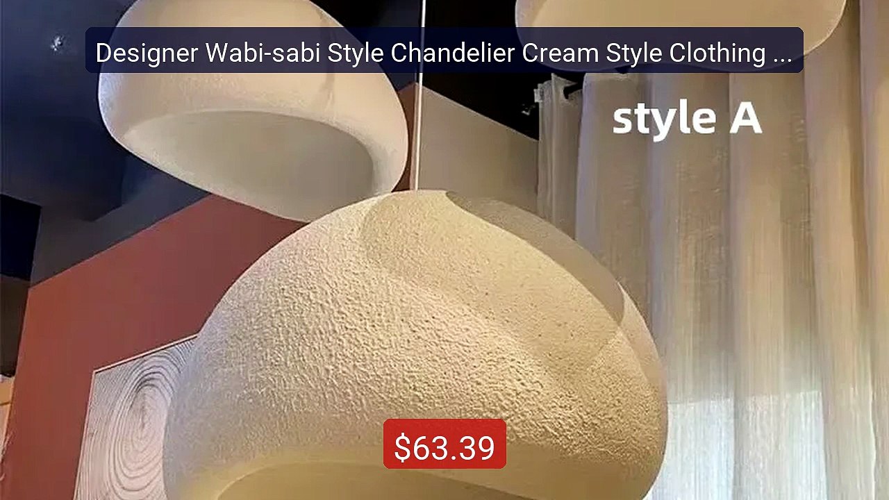 Designer Wabi-sabi Style Chandelier Cream Style Clothing Store Mod... -- Best Deal 2026 | Shop Now!