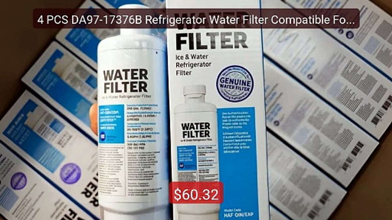 4 PCS DA97-17376B Refrigerator Water Filter Compatible For Samsung ... -- Top Rated 2026 | Buy Now!