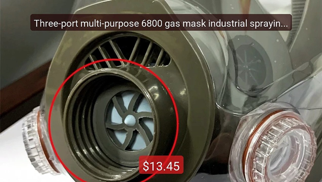 Three-port multi-purpose 6800 gas mask industrial spraying re... -- Amazing Value 2026 | Must Have!