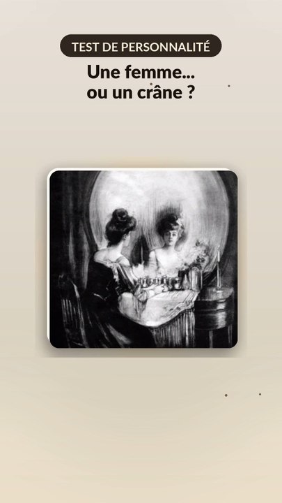 Une femme ou un crâne ? Cette gravure de 1892 révèle ta personnalité 👩💀