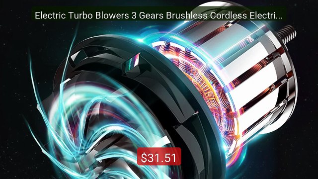 Electric Turbo Blowers 3 Gears Brushless Cordless Electric Air... Hot Deal 2026 | Limited Offer!