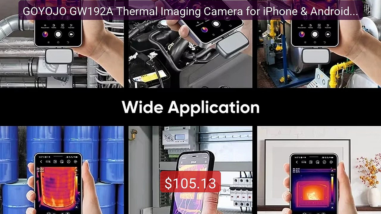 GOYOJO GW192A Thermal Imaging Camera for iPhone & Android P... -- Top Pick 2026 | Unbeatable Price!