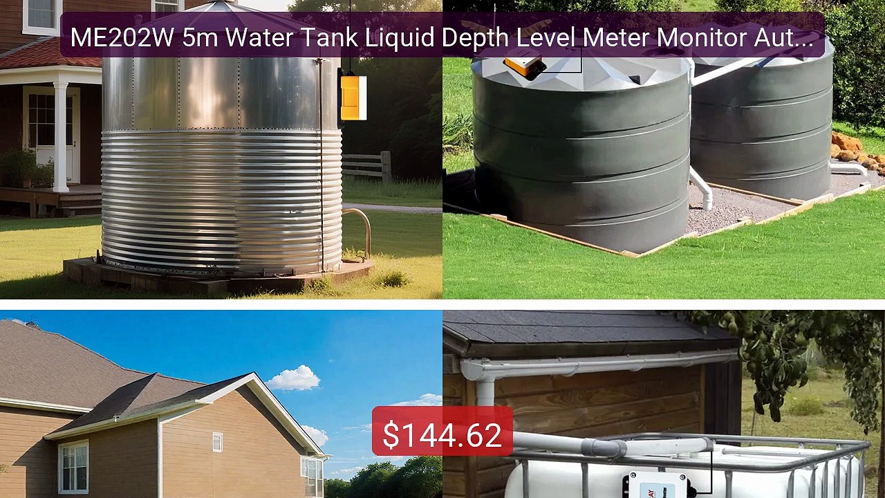 ME202W 5m Water Tank Liquid Depth Level Meter Monitor Autom... -- Top Pick 2026 | Unbeatable Price!
