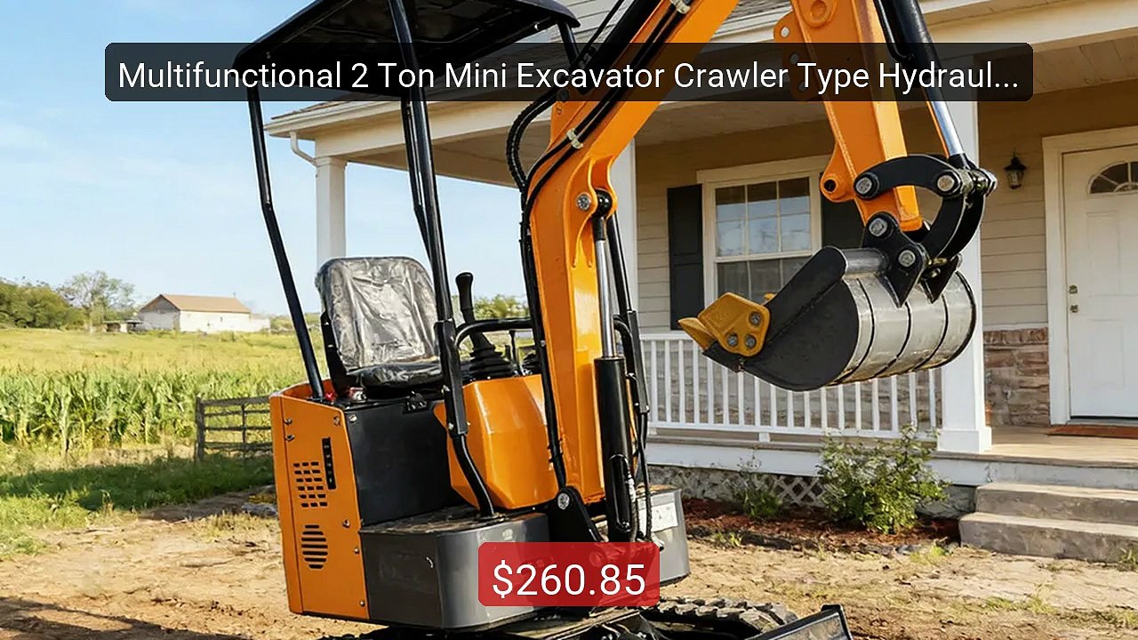 Multifunctional 2 Ton Mini Excavator Crawler Type Hydraulic D... -- Amazing Value 2026 | Must Have!