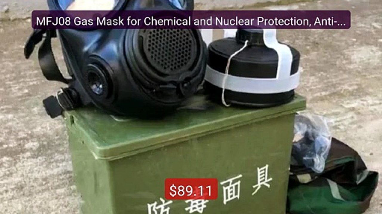 MFJ08 Gas Mask for Chemical and Nuclear Protection, Anti-Toxic Resp... -- Top Rated 2026 | Buy Now!