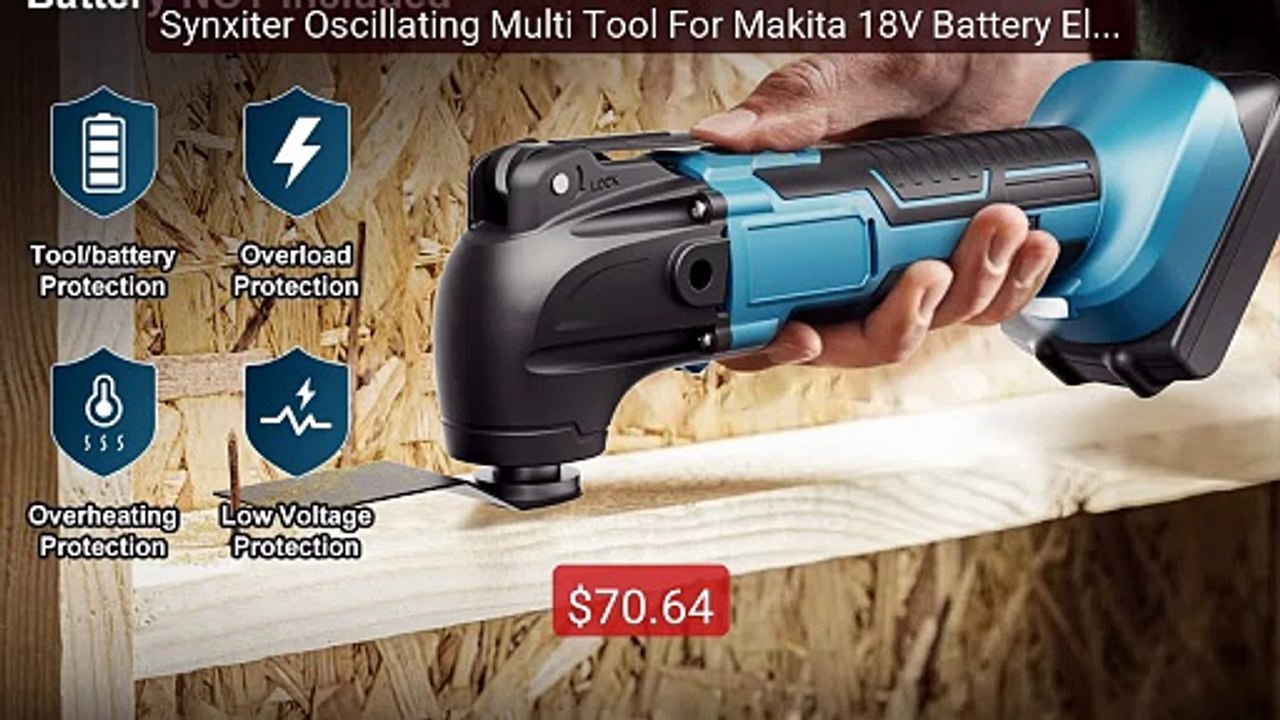 Synxiter Oscillating Multi Tool For Makita 18V Battery Electric Sa... -- Best Deal 2026 | Shop Now!