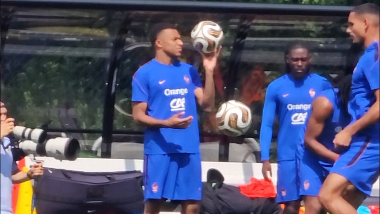 Mbappé, sin problemas… y dos bajas importantes en el último entreno 