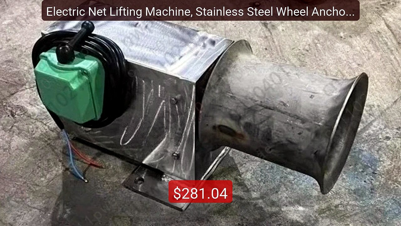 Electric Net Lifting Machine, Stainless Steel Wheel Anchor Lif... -- Best Buy 2026 | Great Quality!