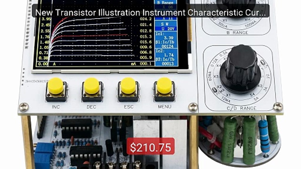 New Transistor Illustration Instrument Characteristic Curve Tester... -- Best Deal 2026 | Shop Now!