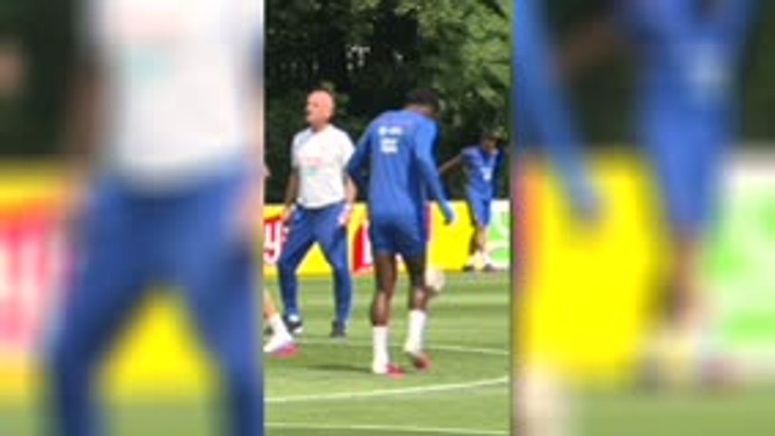 Equipe de France : Kylian Mbappé et Aurélien Tchouaméni se sont entraînés normalement