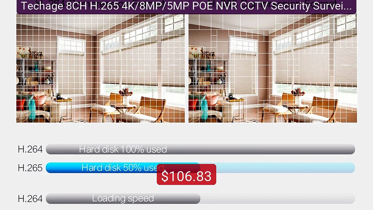 Techage 8CH H.265 4K/8MP/5MP POE NVR CCTV Security Surveillanc... -- Best Buy 2026 | Great Quality!