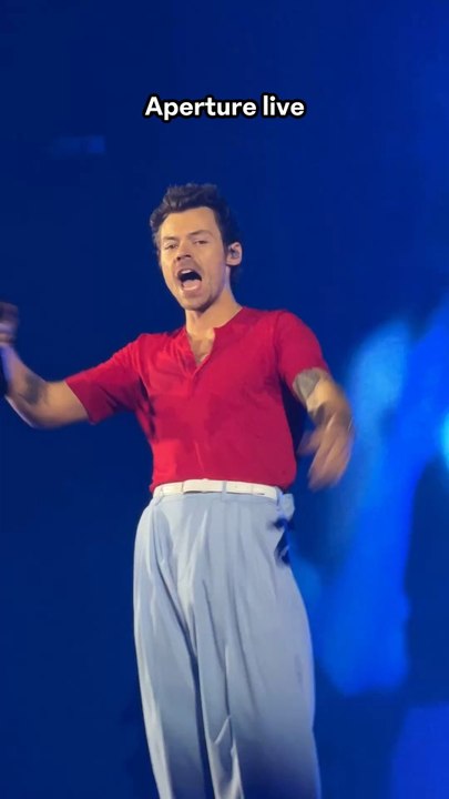 Aperture live by Harry Styles at Wembley