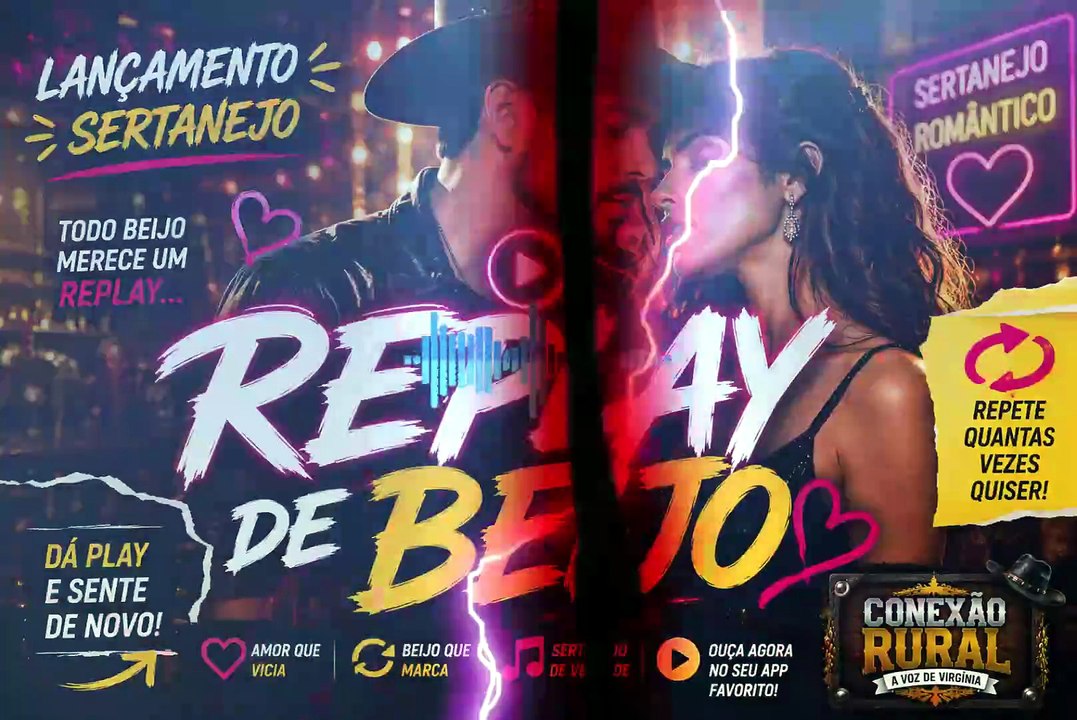 🔥 Replay de Beijo 💋 | O Sertanejo Que Vai Virar Trend na Sua Playlist  estilo #henriqueejuliano