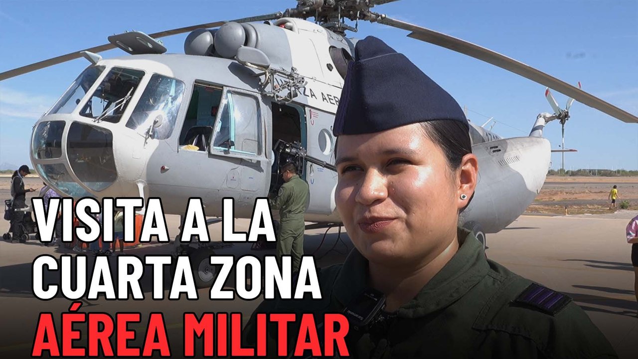 Fuerza Aérea Mexicana realiza paseo sabatino y exhibición en Hermosillo