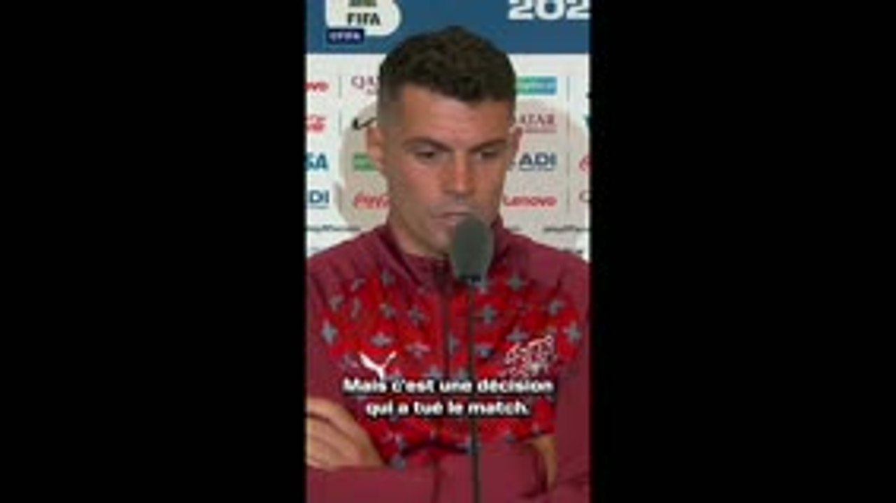 Suisse - Xhaka : “Le carton rouge a tué le match”