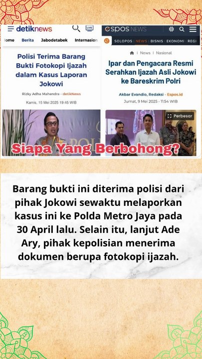 Kok FotocopyJadi Mana Yang BenarAsli Atau Fotocopy #news