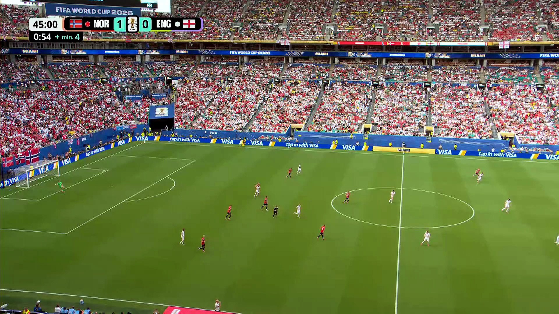Un golazo de 10 para que Inglaterra empatara<br>