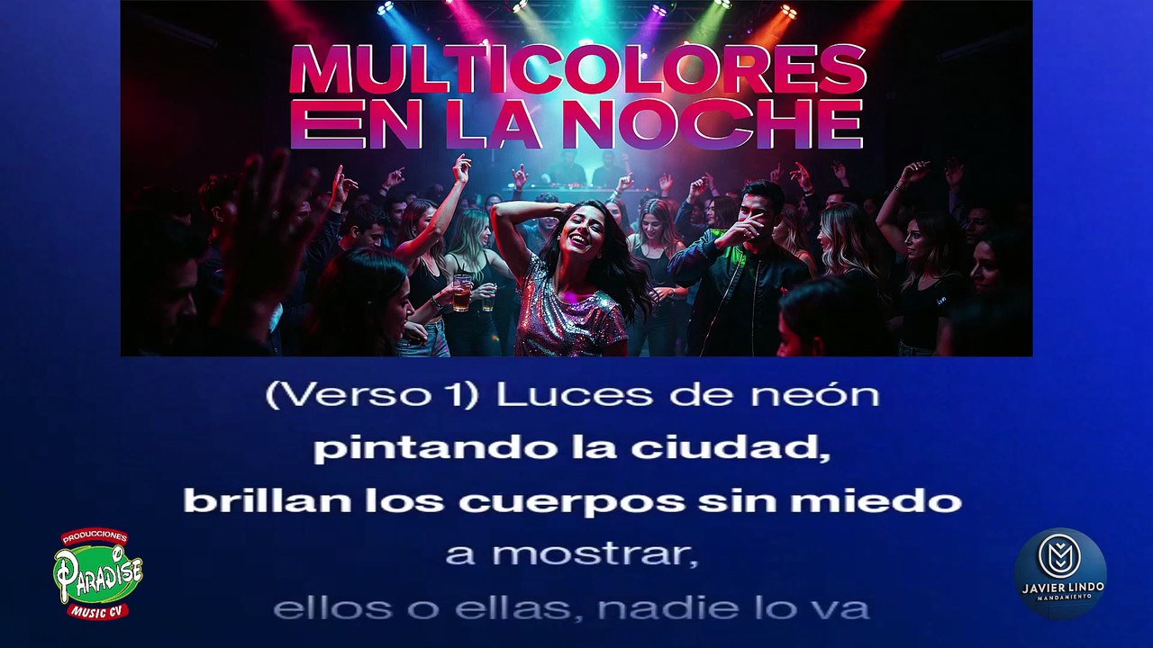 MULTICOLORES EN LA NOCHE AUTOR JAVIER LINDO M.2