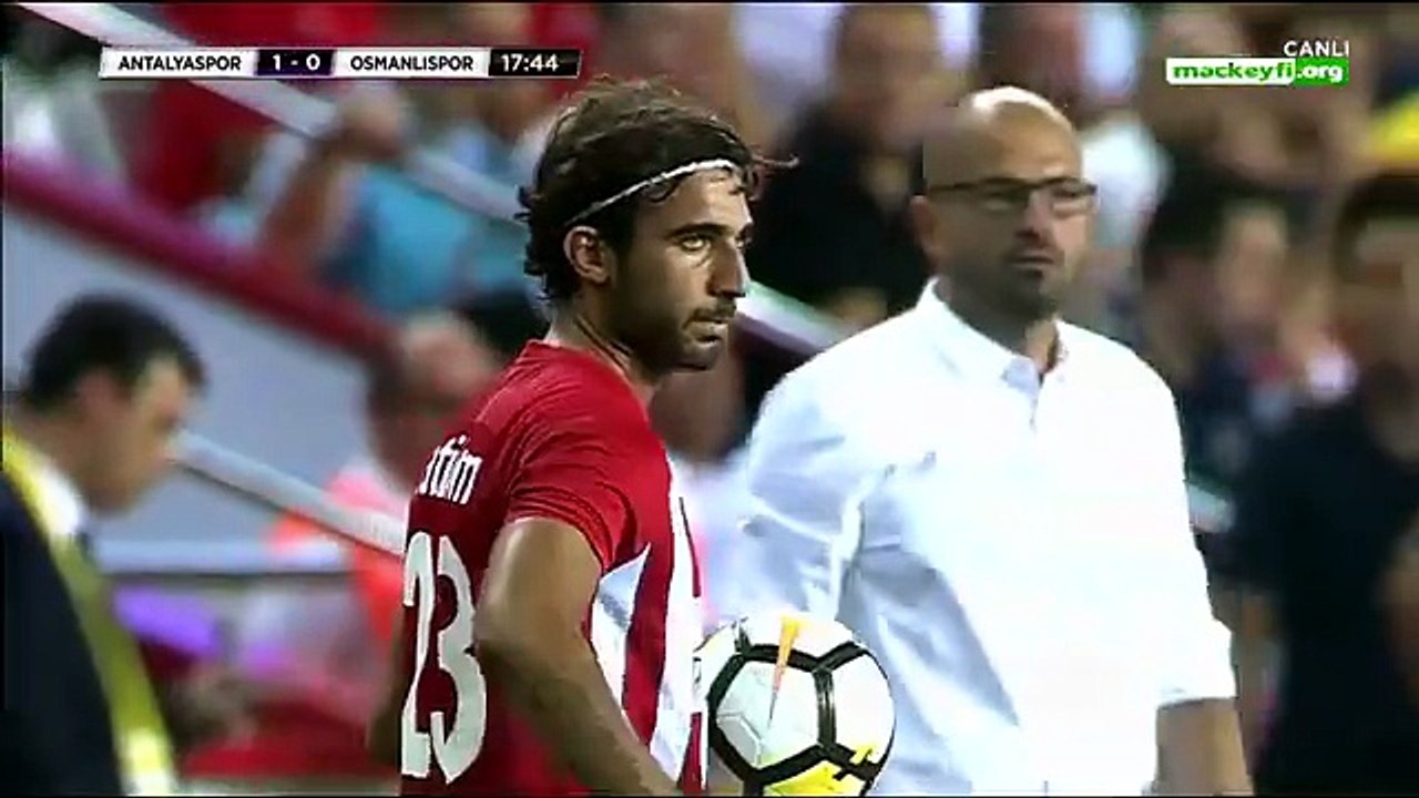 Antalyaspor vs Osmanlspor FK 2017-2018  25 Eylül 2017