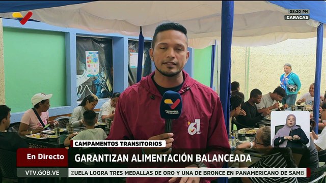 Campamentos transitorios garantizan alimentos balanceados a las familias afectadas por sismo